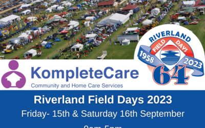 Riverland Field Days- An in-home care information must