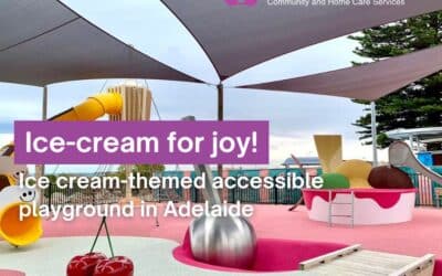 Ice-cream for joy – Ice cream-themed accessible playground in Adelaide