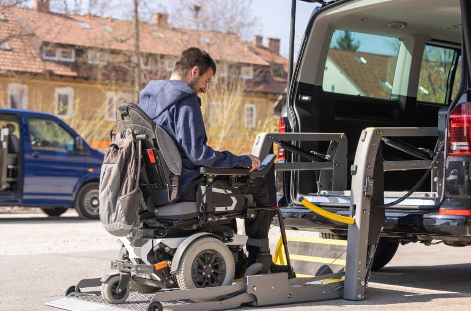 planning an accessible day out kompletecare vehicle car wheelchair lift van