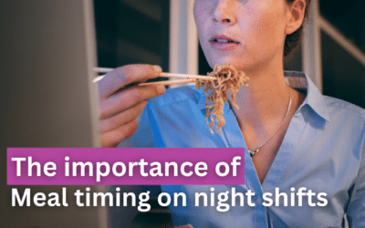 The importance of meal timing on night shifts