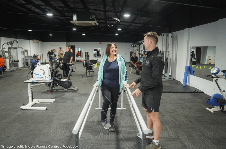 gym enable fitness kidman park st marys adelaide expansion disability-exclusive ross gray zoe darling