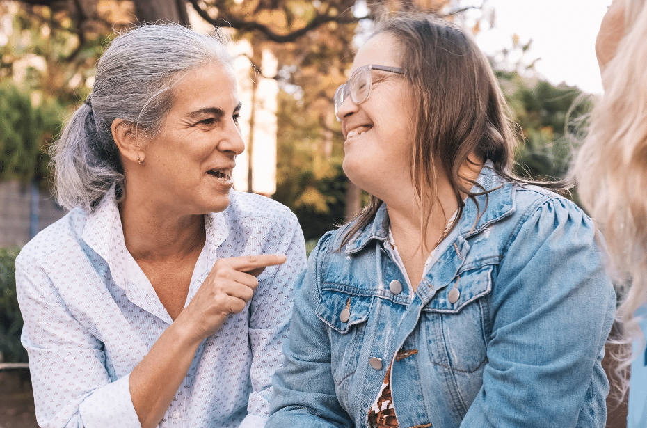 mother daughter disability priority care gap care support at home myagedcare ndis financial packages