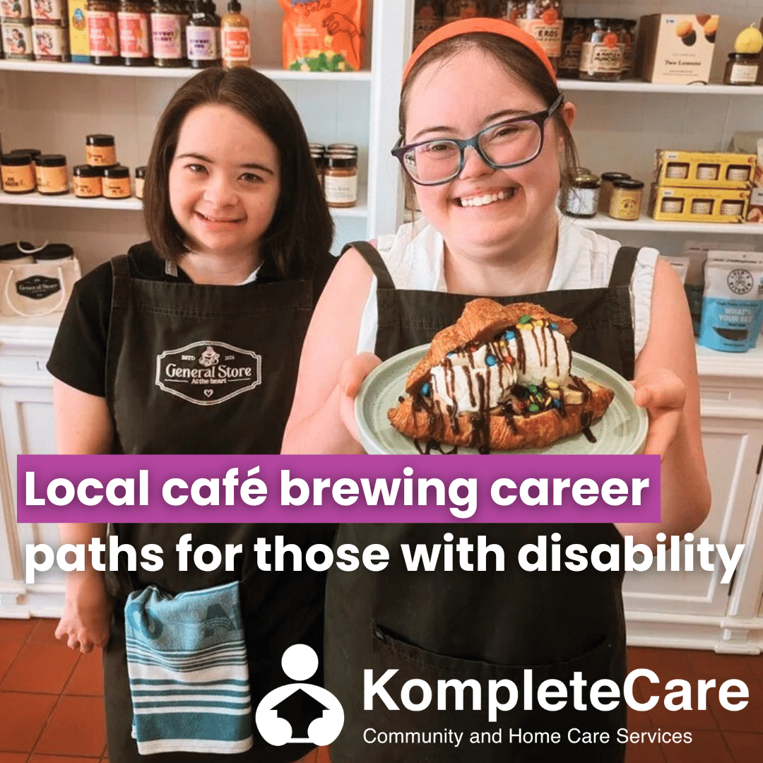 Local café brewing career paths for those with disability
