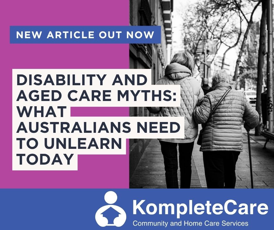 Disability and Aged Care Myths